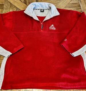 Starter Alabama Crimson Tide 1/4 Zip Fleece Pullover Sweater